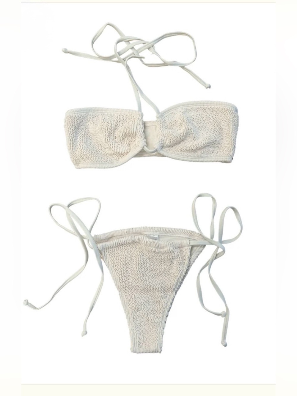 NWT Strawberry Milk Mob Side Chick Bikini - Small